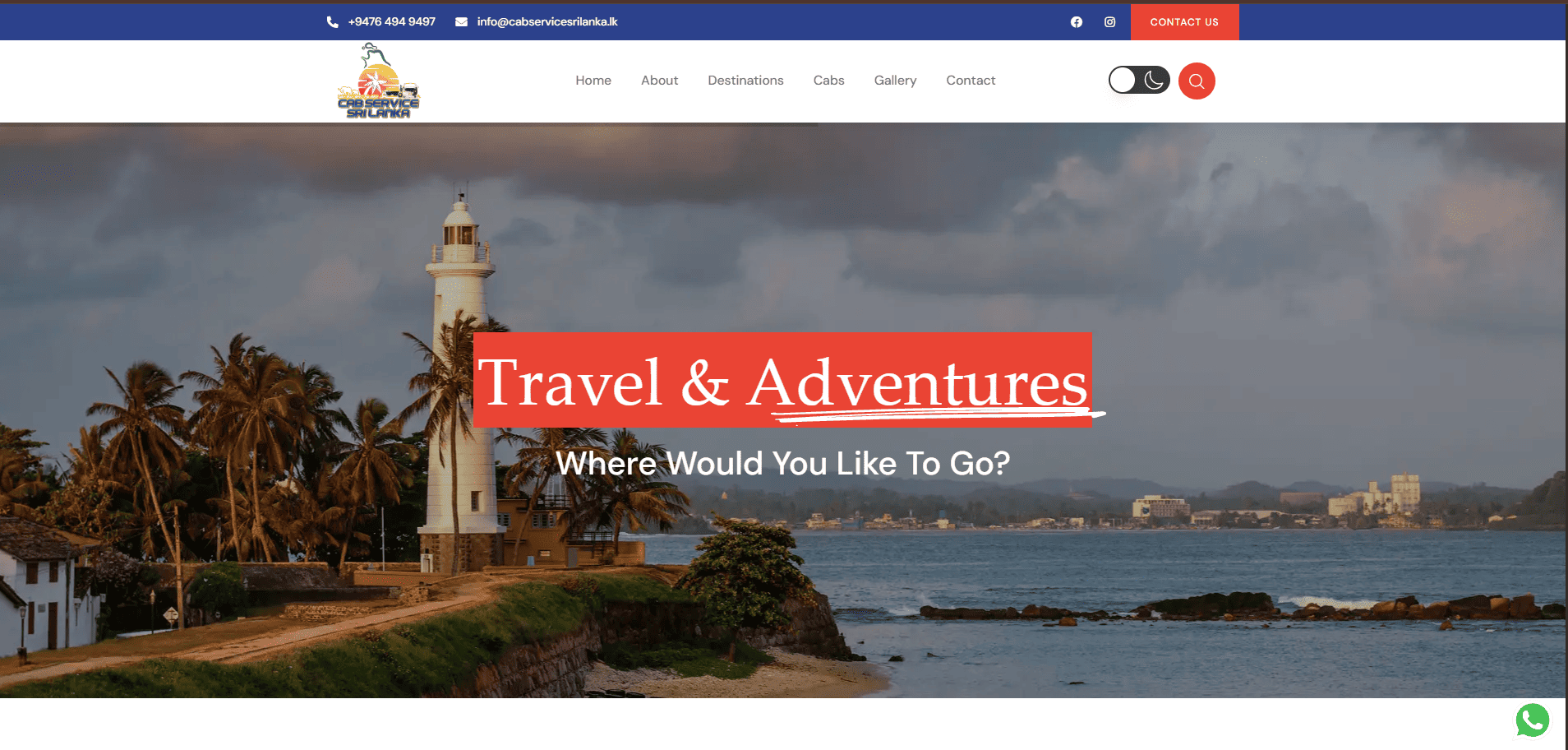 Cab Service Sri Lanka Loopz Global