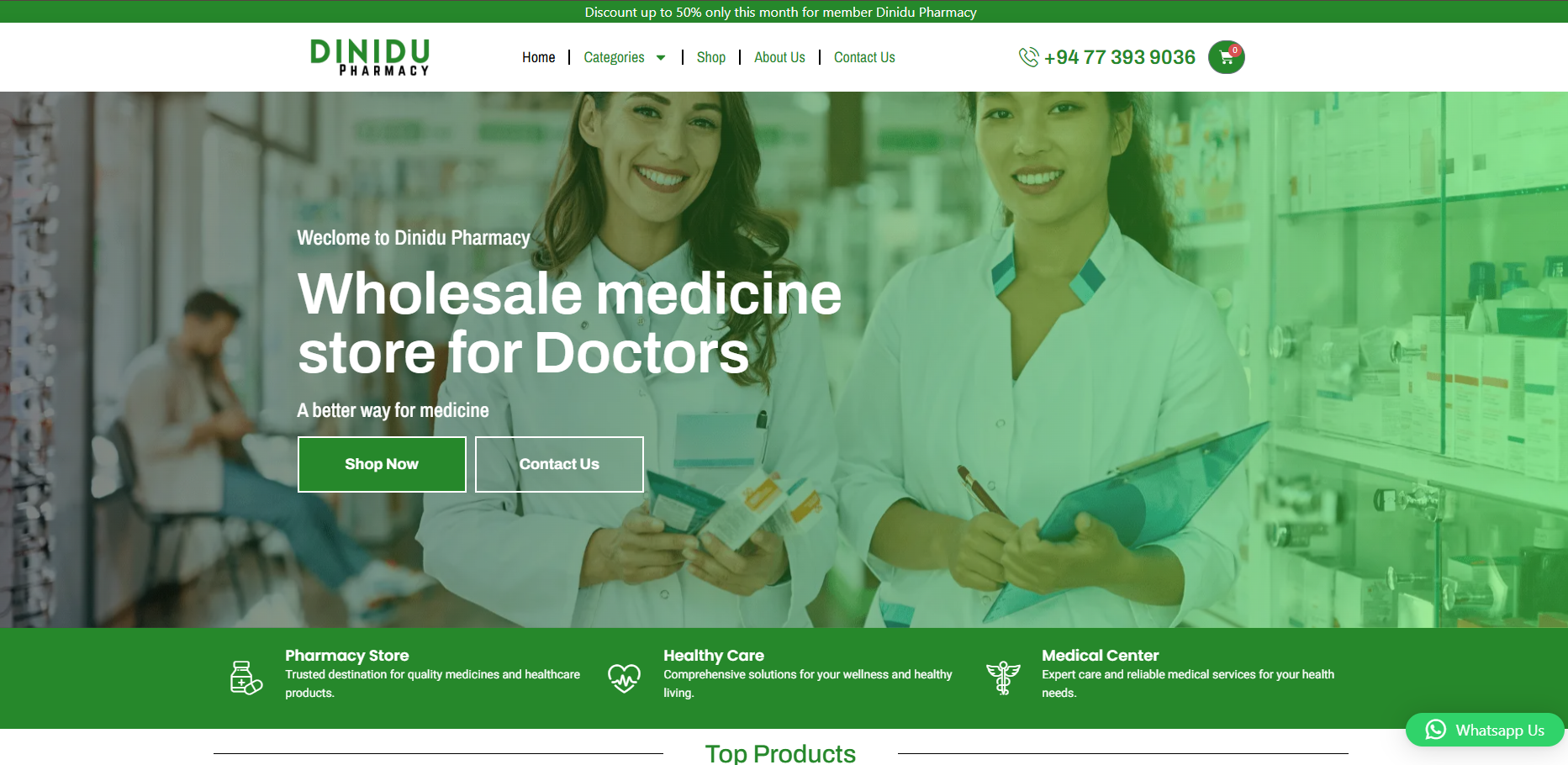 Dinidu Pharmacy Loopz Global